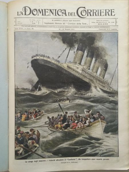 La strage degli innocenti: i tedeschi affondano il “Lusitania”